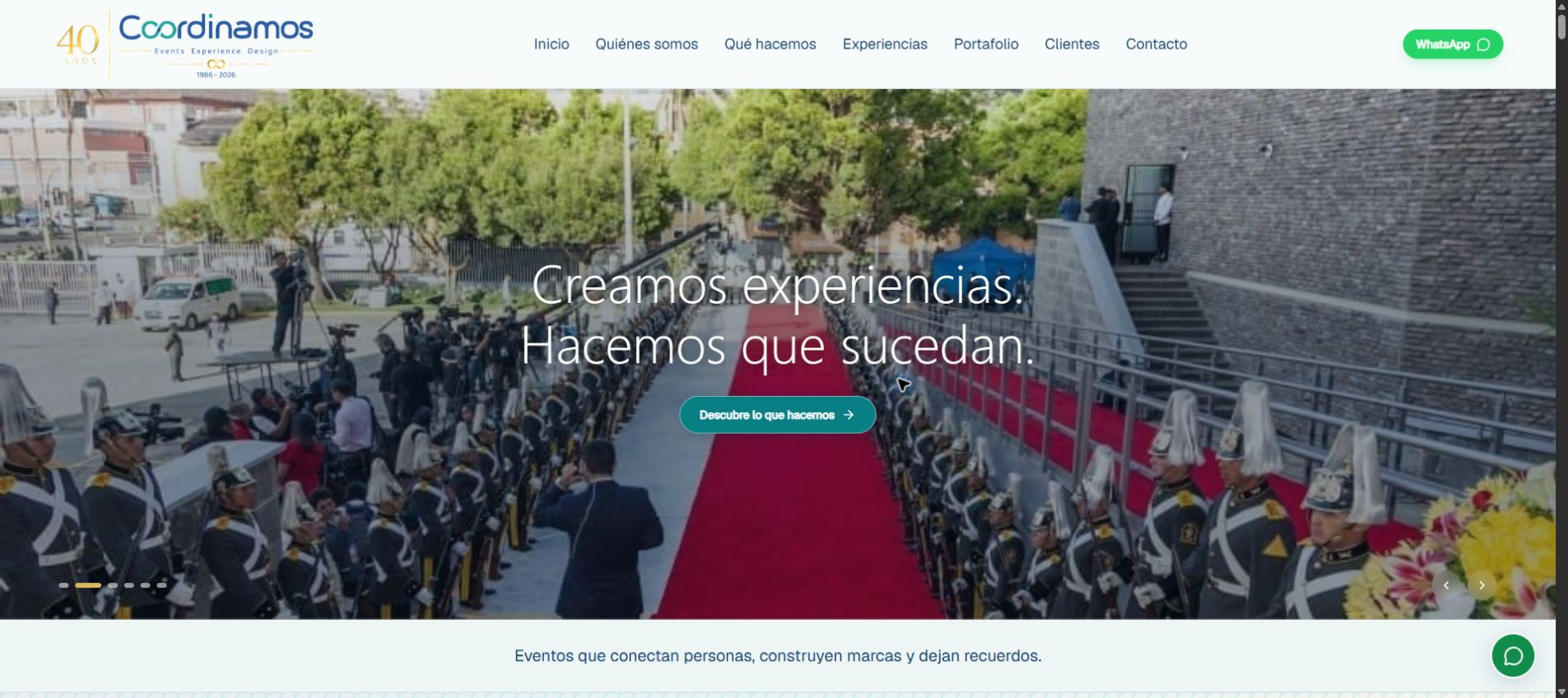 Sitio web Coordinamos
