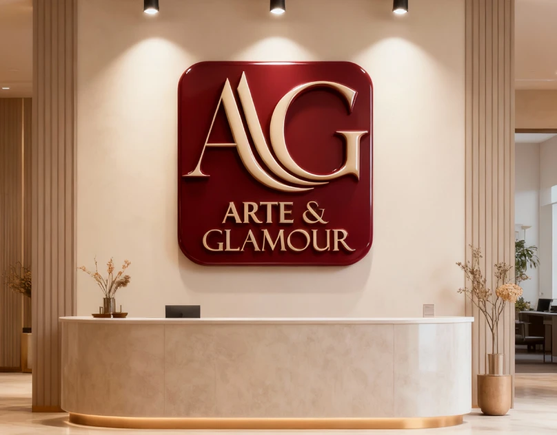 Propuesta de identidad Arte & Glamour por Luigi Calle